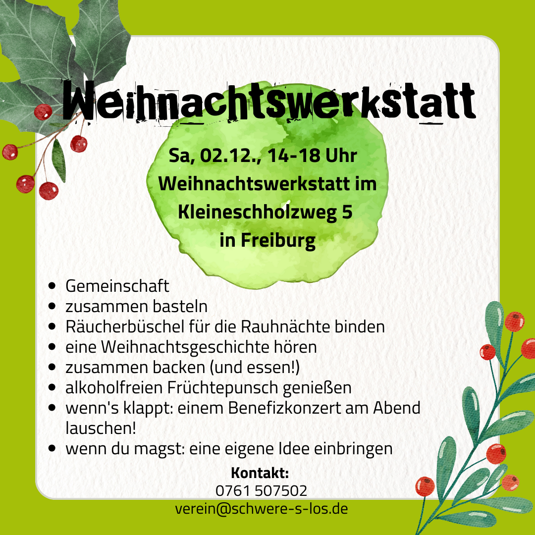 Read more about the article Weihnachtswerkstatt